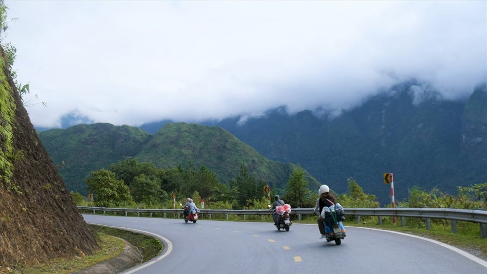 Nếu di chuyển xe máy